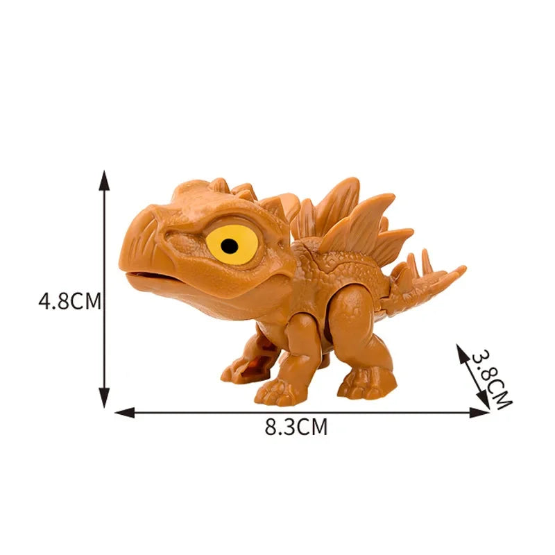 Dinosaurí prstové hračky – pohyblivé Tyranosaury pre malých dobrodruhov