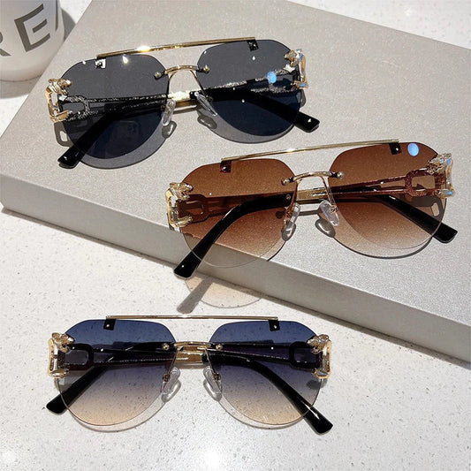 Rimless fashion okuliare